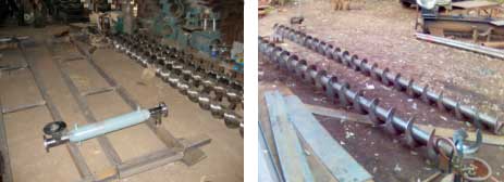 Screw Conveyors, Twin Screw Conveyors, Screw Feeders, Paddle Conveyors, Mixing Conveyors, Right / Left Handed Screw Conveyor, Mumbai, India